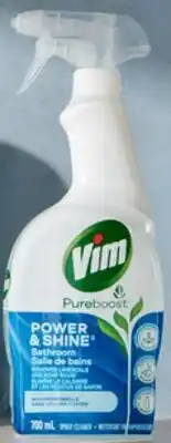 Walmart en vaporisateur Power & Shine de Vim pour la salle de bain offer