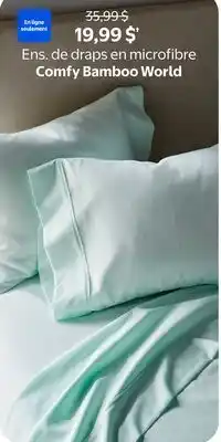 Walmart Comfy Bamboo World offer