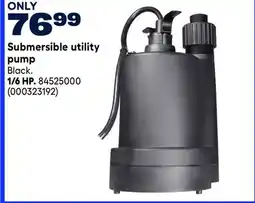 RONA Submersible utility pump offer