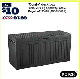 RONA KETER Comfy deck box 71-gal offer