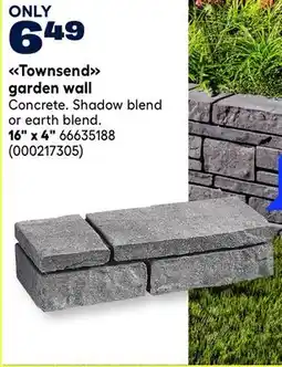 RONA Townsend garden wall 16 x 4 offer