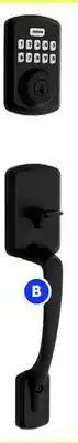 RONA All Henley handlesets and door levers Matte black offer