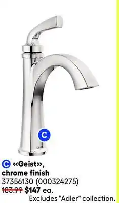 RONA Delta Geist, chrome finish offer