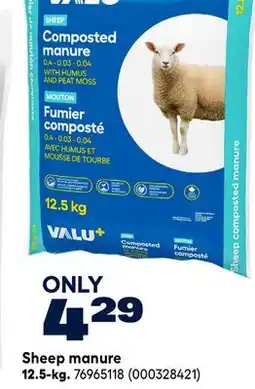 RONA Sheep manure offer