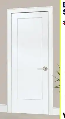 RONA Metrie Lincoln Park moulded panel door offer