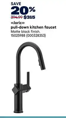 RONA Joric pull-down kitchen faucet offer