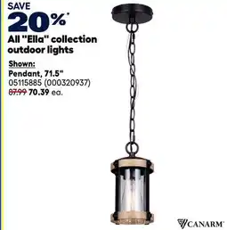 RONA All Ella collection outdoor lights offer