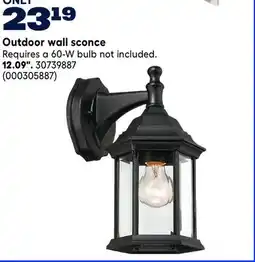 RONA Outdoor wall sconce offer