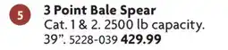 Home Hardware 3 Point Bale Spear offer