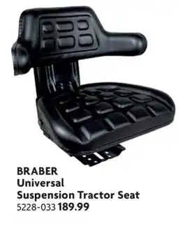 Home Hardware Universal Suspension Tractor Seat offer