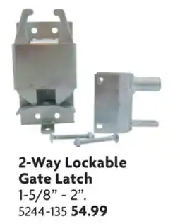 Home Hardware 2-Way Lockable Gate Latch offer