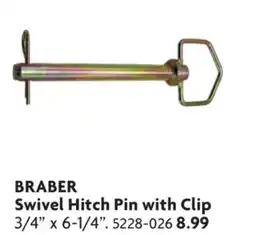 Home Hardware Swivel Hitch Pin with Clip offer