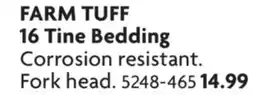 Home Hardware 16 Tine Bedding offer