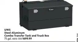 Home Hardware Steel-Aluminum Combo Transfer Tank and Truck Box offer