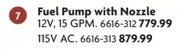 Home Hardware Fuel Pump with Nozzle offer