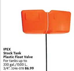 Home Hardware Stock Tank Plastic Float Valve offer