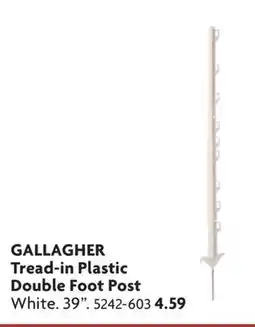 Home Hardware Tread-in Plastic Double Foot Post offer