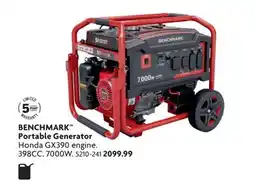 Home Hardware BENCHMARK Portable Generator offer