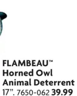 Home Hardware Horned Owl Animal Deterrent offer