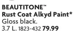 Home Hardware BEAUTITONE Rust Coat Alkyd Paint offer