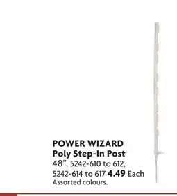 Home Hardware Poly Step-In Post offer