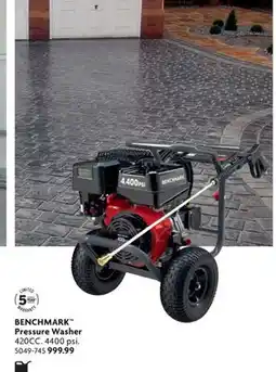 Home Hardware BENCHMARK Pressure Washer offer