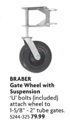 Home Hardware Gate Wheel with Suspension offer
