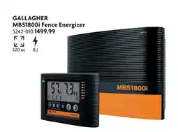 Home Hardware MBS1800i Fence Energizer offer