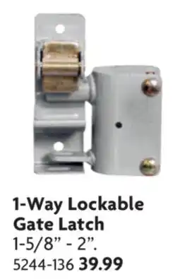Home Hardware 1-Way Lockable Gate Latch offer