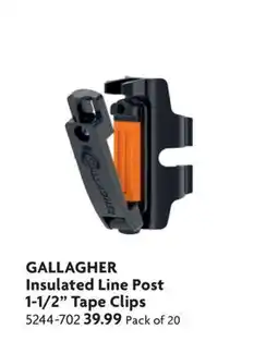 Home Hardware Insulated Line Post 1-1/2 Tape Clips offer