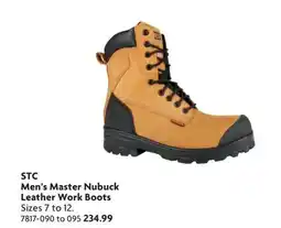 Home Hardware Men's Master Nubuck Leather Work Boots offer