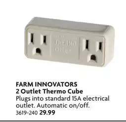 Home Hardware 2 Outlet Thermo Cube offer