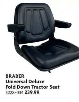 Home Hardware Universal Deluxe Fold Down Tractor Seat offer