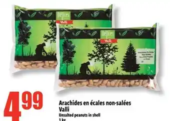 Bonanza Arachides en écales non-salées Valli offer