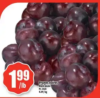 Bonanza Prunes noires offer