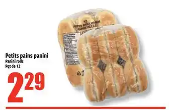 Bonanza Petits pains panini offer