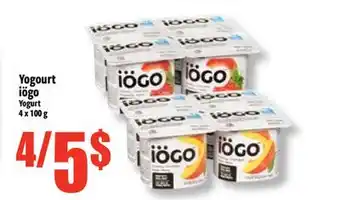Bonanza Yogourt iögo offer