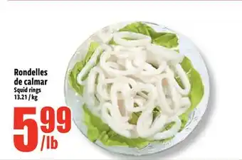 Bonanza Rondelles de calmar offer
