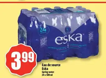 Bonanza Eau de source Eska offer