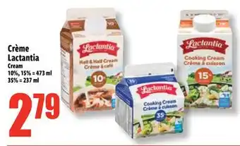 Bonanza Crème Lactantia offer