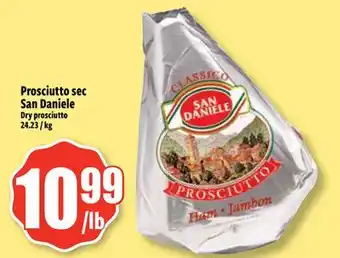 Bonanza Prosciutto sec San Daniele offer
