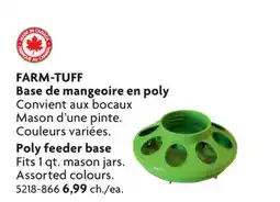 Home Hardware Poly Mason Poultry Feeder Base offer