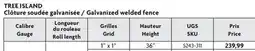 Home Hardware Galvanized welded fence offer