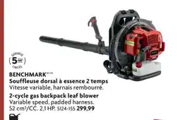 Home Hardware BENCHMARK MC/TM 2-cycle gas backpack leaf blower offer