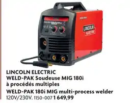 Home Hardware WELD-PAK 180i MIG multi-process welder offer