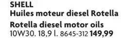 Home Hardware Rotella diesel motor oils offer