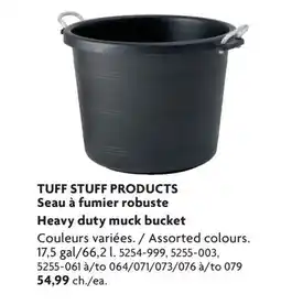 Home Hardware Heavy duty muck bucket offer