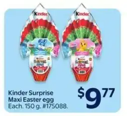 Walmart Kinder Surprise Maxi Easter Egg offer
