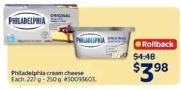 Walmart Philadelphia Cream Cheese offer