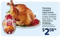 Walmart Flamingo Canada A fresh turkey offer